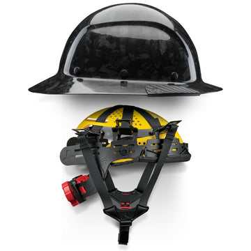 LIFT DAX Full Brim Forged Carbon Hard Hat - HDCF-24MKG/HDFC-24MKM