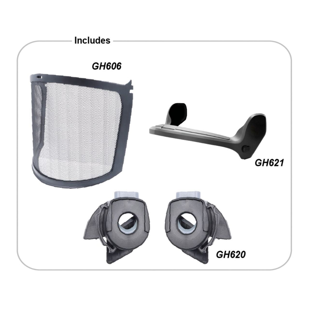 GE Full Face Visor Kit - GH604