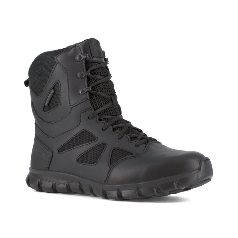 Reebok Men's 8" Sublite Cushion Tactical EH Soft Toe Waterproof Boots, RB8806