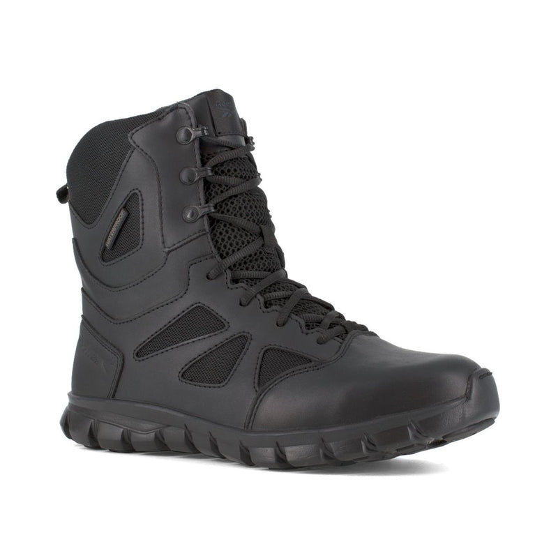 Reebok Men's 8" Sublite Cushion Tactical EH Soft Toe Waterproof Boots, RB8806