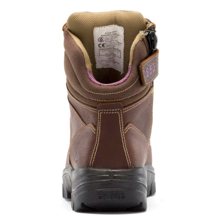 Steel Blue Ladies Southern Cross 6" EH Met-Guard Steel Toe Boots, 892853, Oak