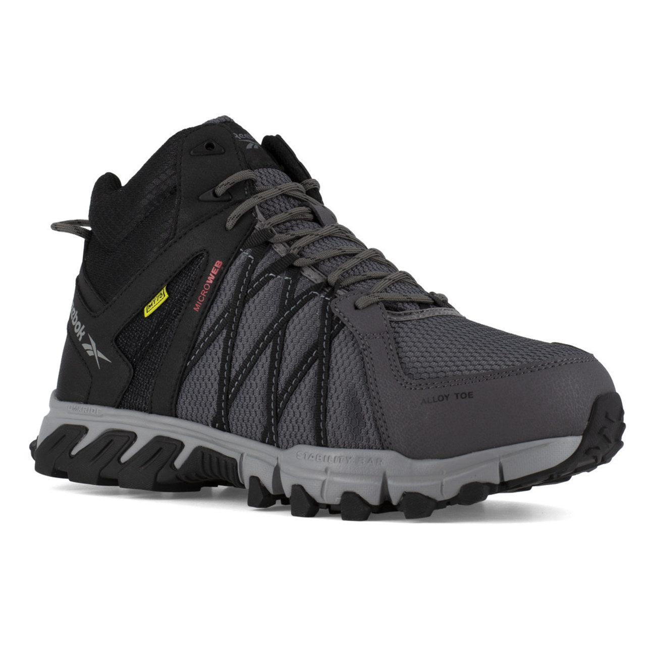 Reebok Men's Trailgrip Work EH Internal Metatarsal Guard Alloy Toe Shoes, RB3404