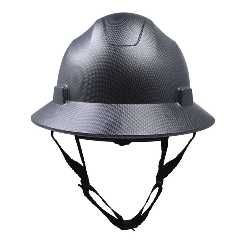 General Electric Vented Full Brim Hard Hat 4-Point Ratchet Suspension - GH328