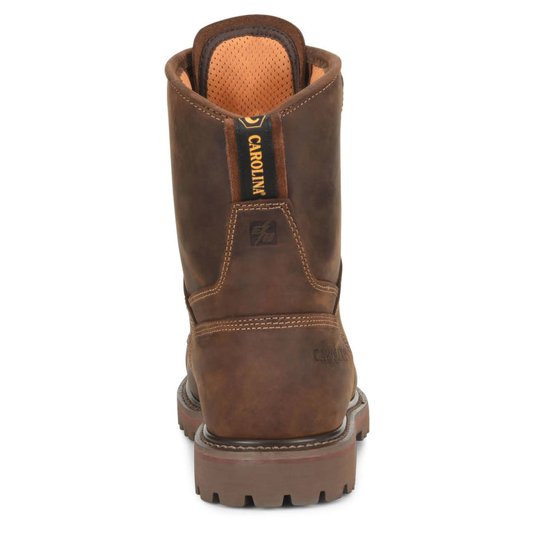 Carolina Men's 28 Series 8" Waterproof EH Composite Toe Boots, CA8528, Kharthoum Cigar