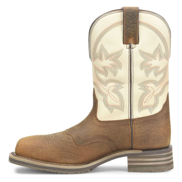 Double-H Men's Hingham 10" Stockman Composite Toe Boots, DH4150, Brown