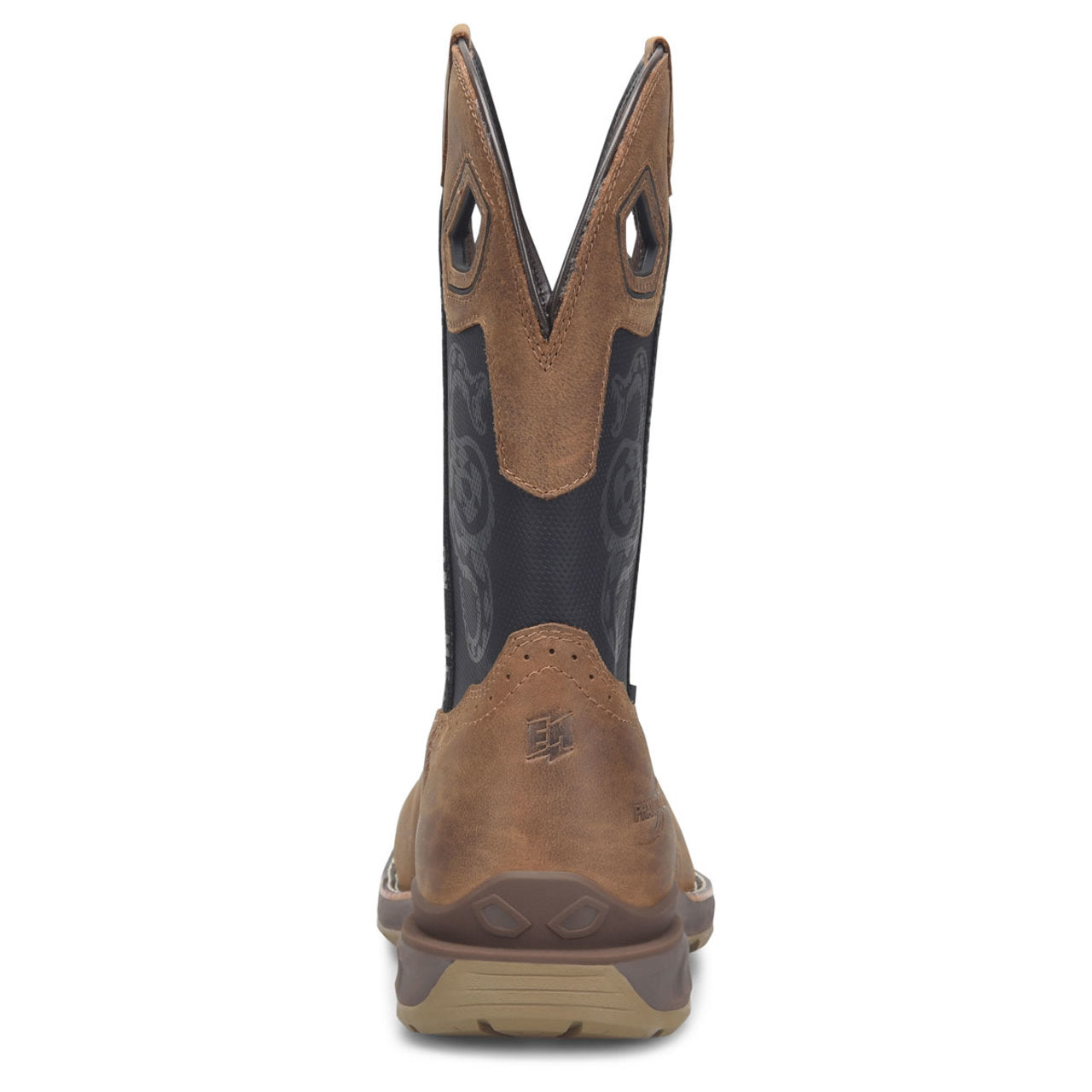 Phantom Rider Men's Serpentine 11" Composite Toe Boots, PH5007, Brown