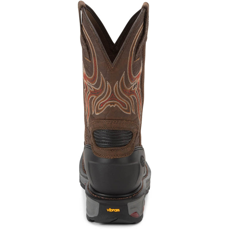 Justin Men's Driscoll 11" Waterproof EH Steel Toe Boots, WK2111, Brown