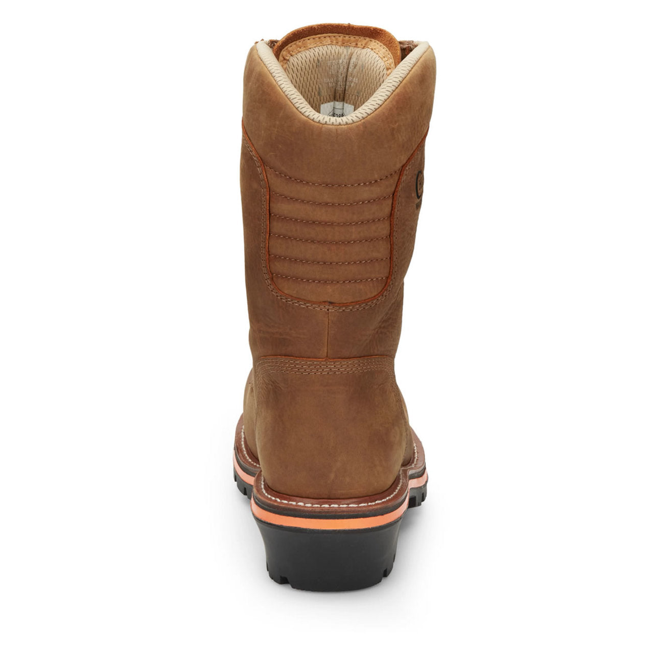 Chippewa Men's Thunderstruck 10" Logger Waterproof EH Nano Composite Toe Boots, TH1030, Brown