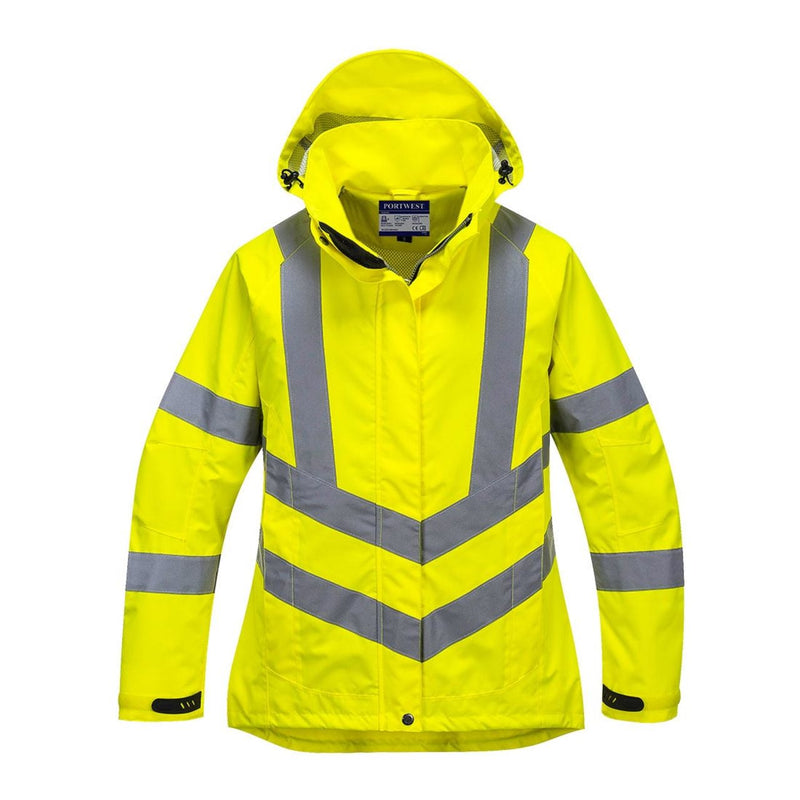 Portwest Women's Type R Class 3 Hi-Vis Breathable Jacket, LW70
