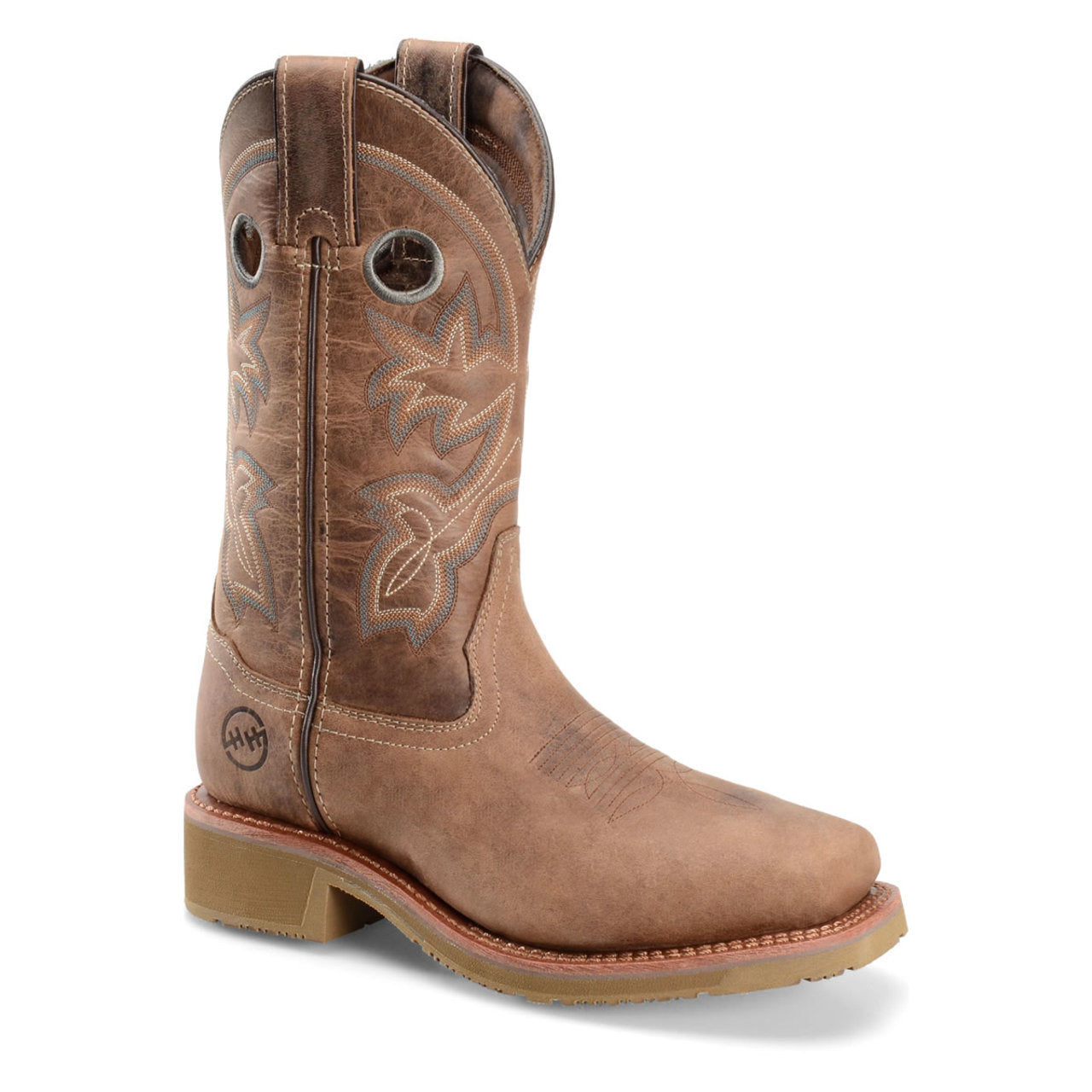 Double-H Women's Haddie 11" Roper EH Composite Toe Boots, DH2411, Brown