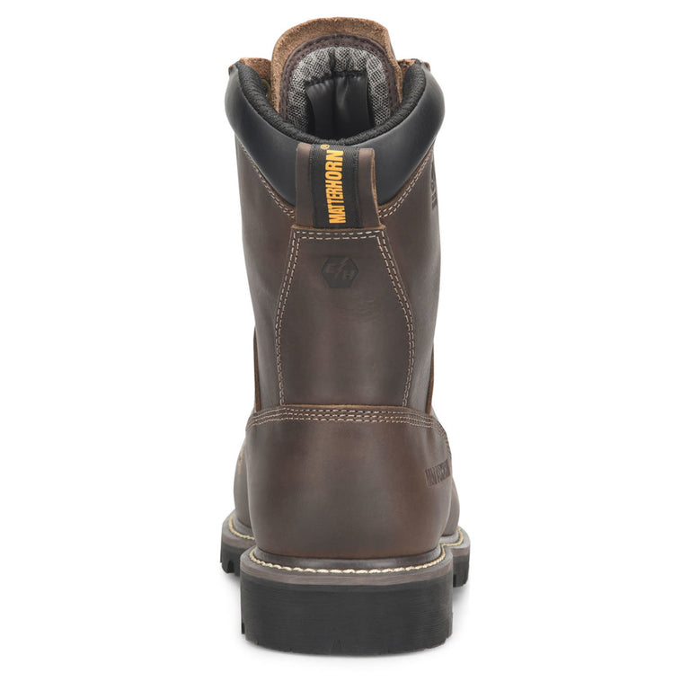 Matterhorn Men's Corvus 8" Waterproof EH Composite Toe Boots, MT2508, Brown