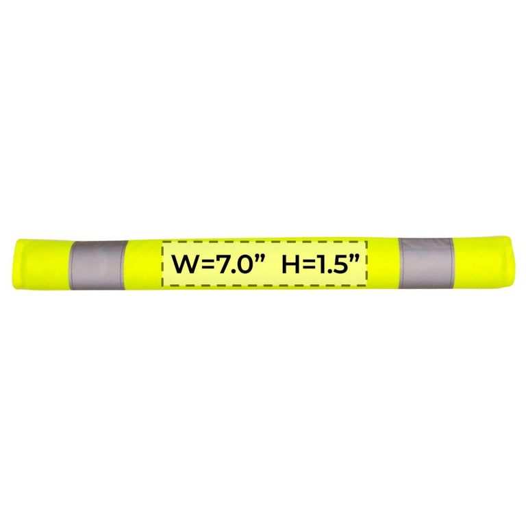 Customized Hi-Vis Seat Belt Cover, 20 Pack