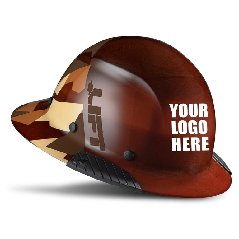Custom LIFT DAX Full Brim FRP Hard Hat