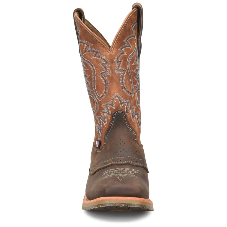 Double-H Men's 11" EH Fernandez Boots, DH4669, Brown