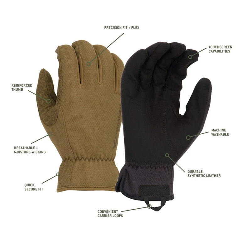 Venture Gear Tactical Medium-Duty Operator Gloves, VGTG20