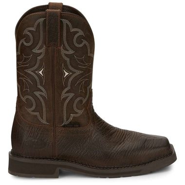 Justin Men's Amarillo 11" EH Steel Toe Boots, SE4313, Brown