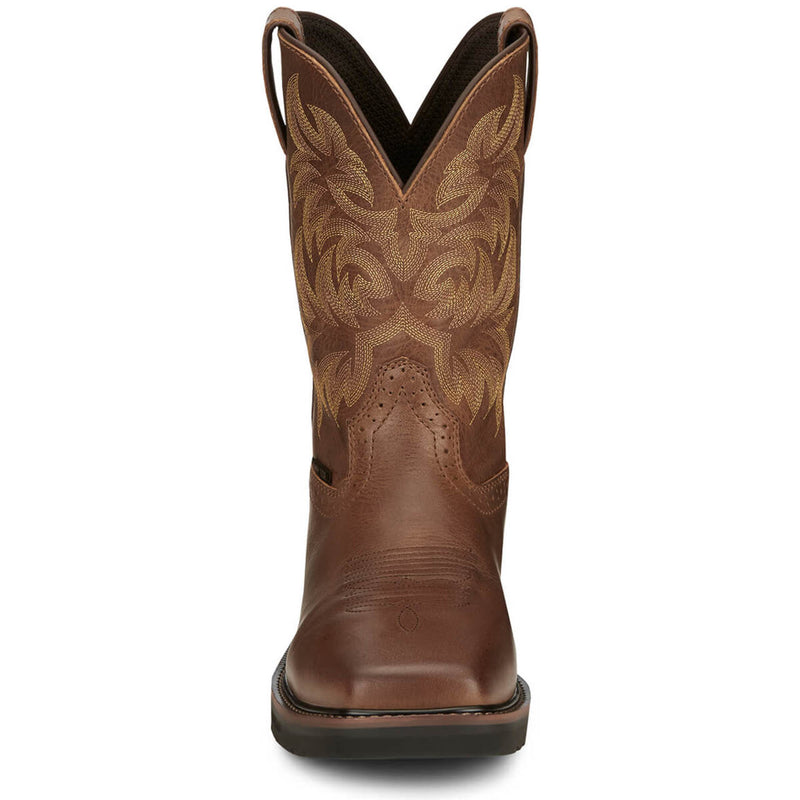 Justin Men's Handler 11" EH Composite Toe Boots, SE4824, Brown