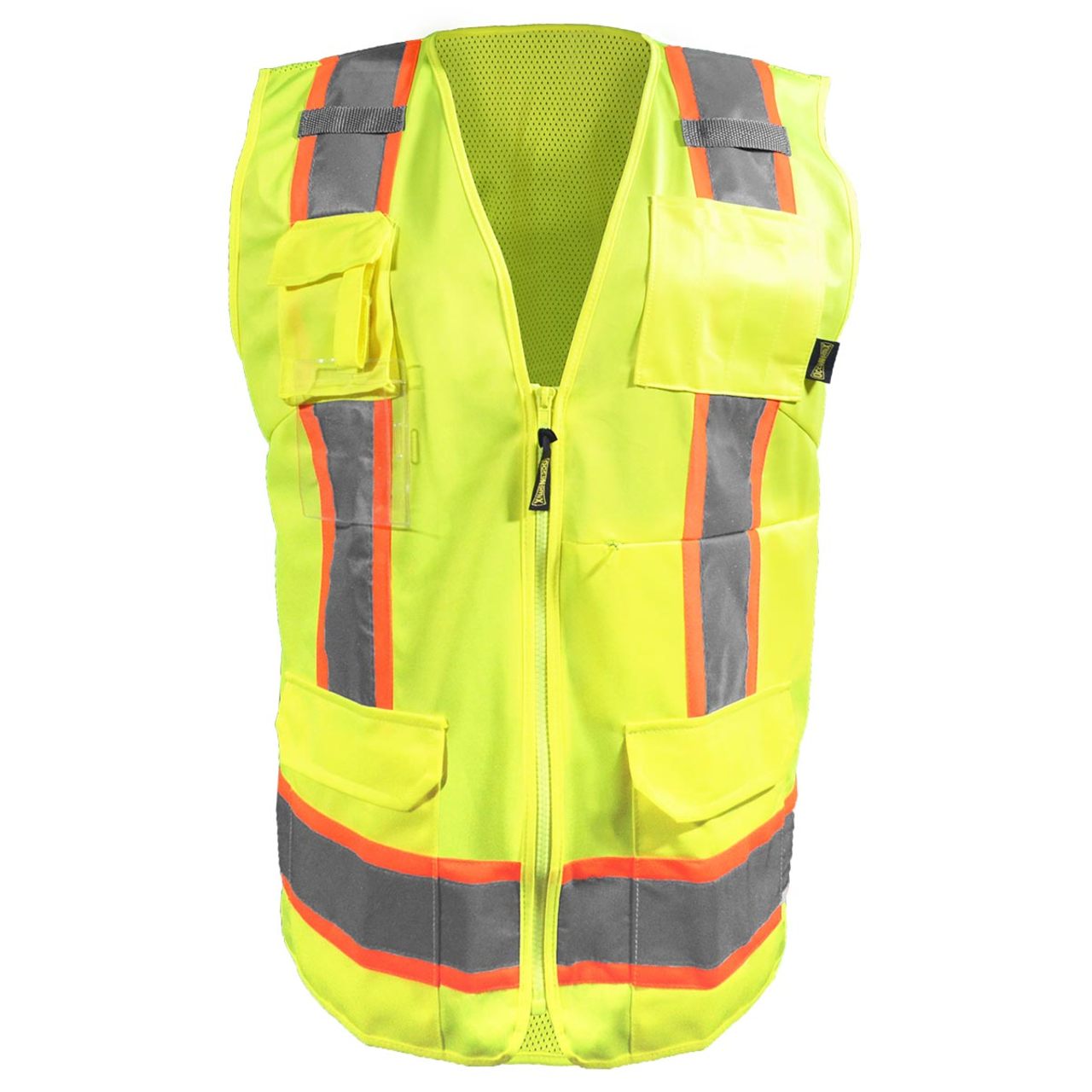 OccuNomix Women's Hi-Vis Type R Class 2 Sustainable Surveyor Safety Vest, LUX-RYSMW