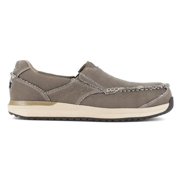 Rockport Works Men's Langdon Slip-On ESD Composite Toe Casual Shoes, Breen - RK2151