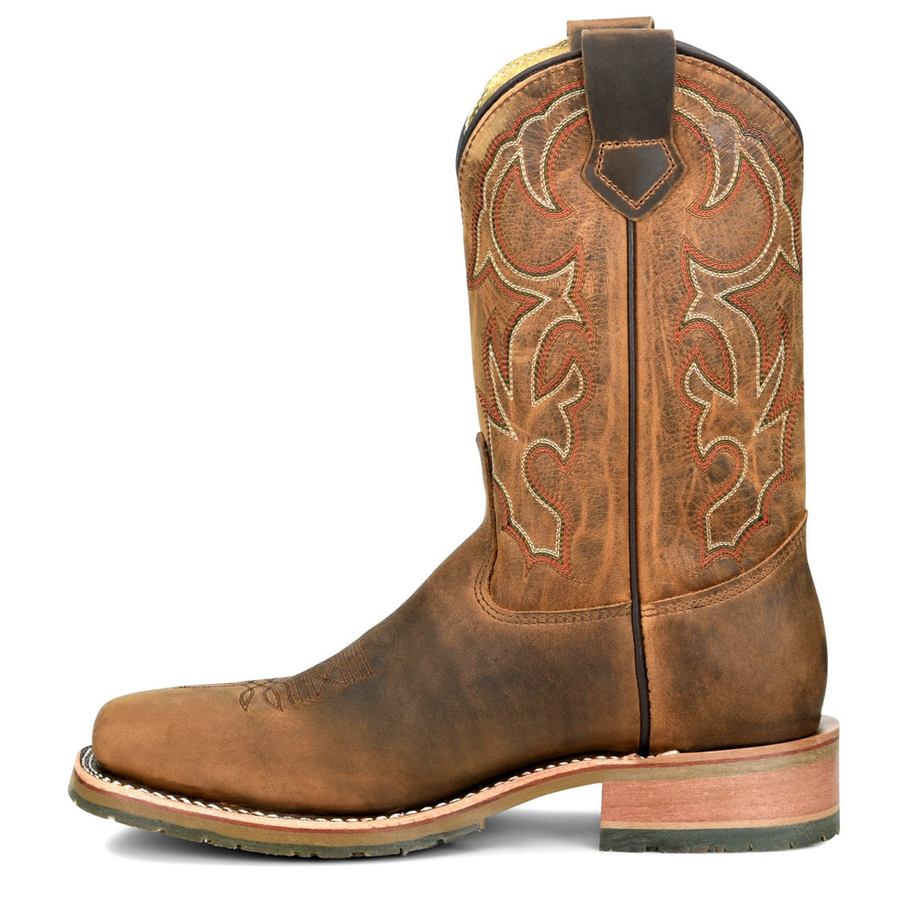 Double-H Men's Anton 11" Roper Steel Toe Boots, DH4637, Brown