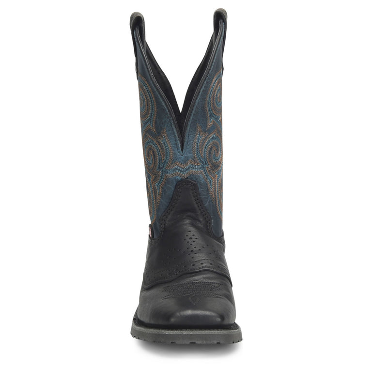 Double-H Men's 11" Nolen Boots, DH4660, Black