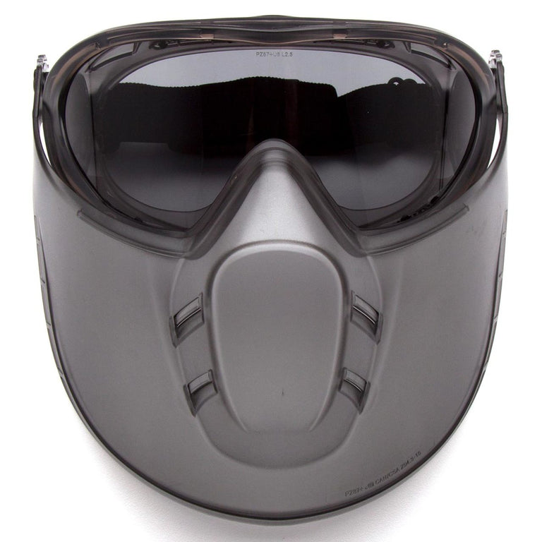 Pyramex Capstone Shield and Safety Goggles