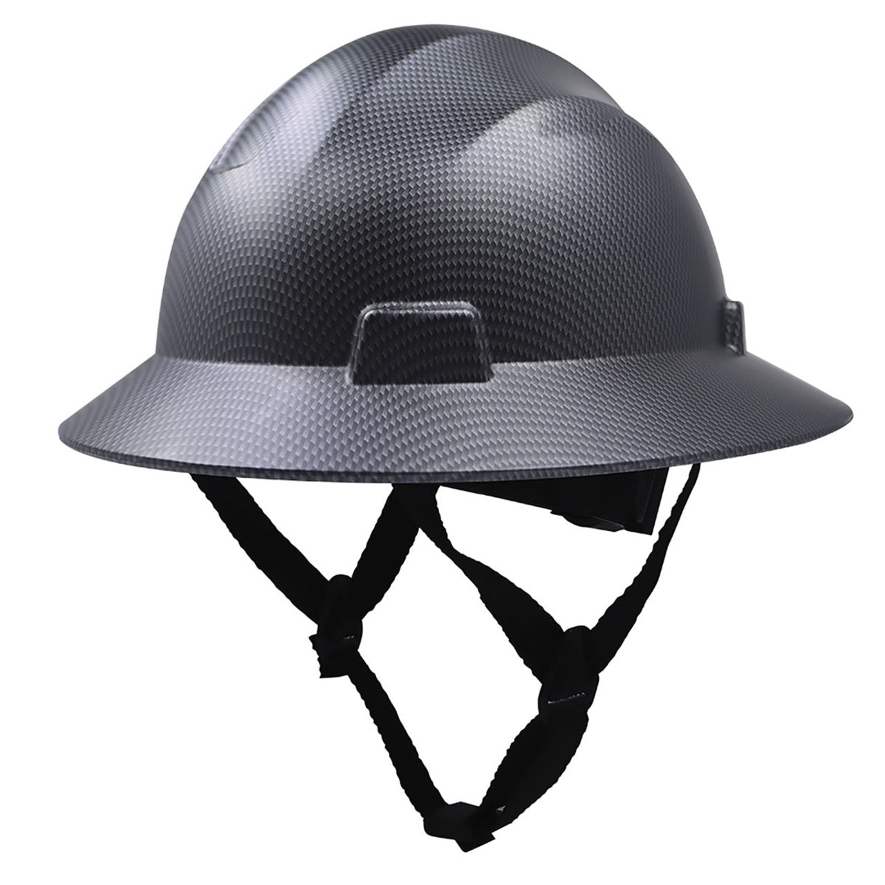 General Electric Non-Vented Full Brim Hard Hat 4-Point Ratchet Suspension - GH329