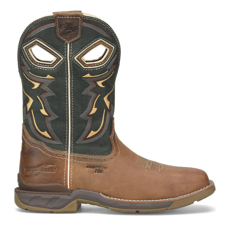 Phantom Rider Men's Kerrick 11" EH Composite Toe Boots, DH5356, Brown/Green