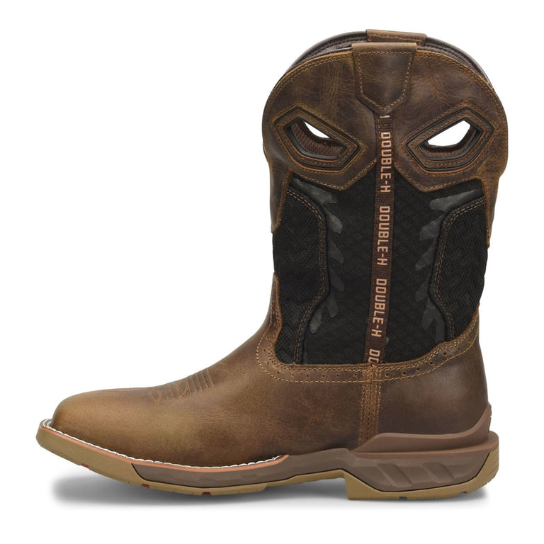 Phantom Rider Men's Zenon 11" Waterproof Roper Soft Toe Boots, DH5376, Brown