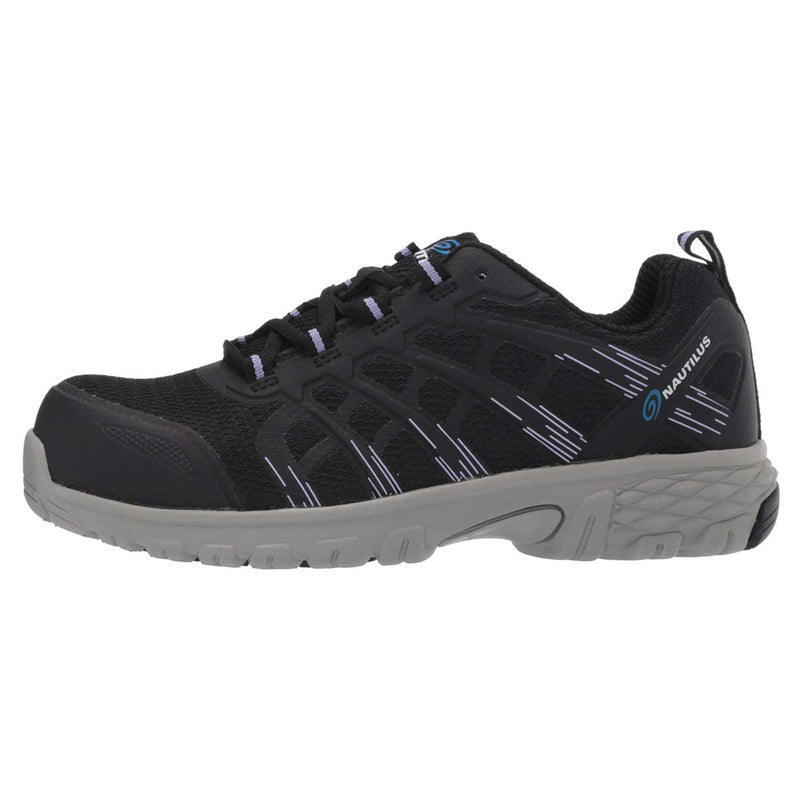 Nautilus Women's Stratus Black EH Composite Toe Shoes - N1950