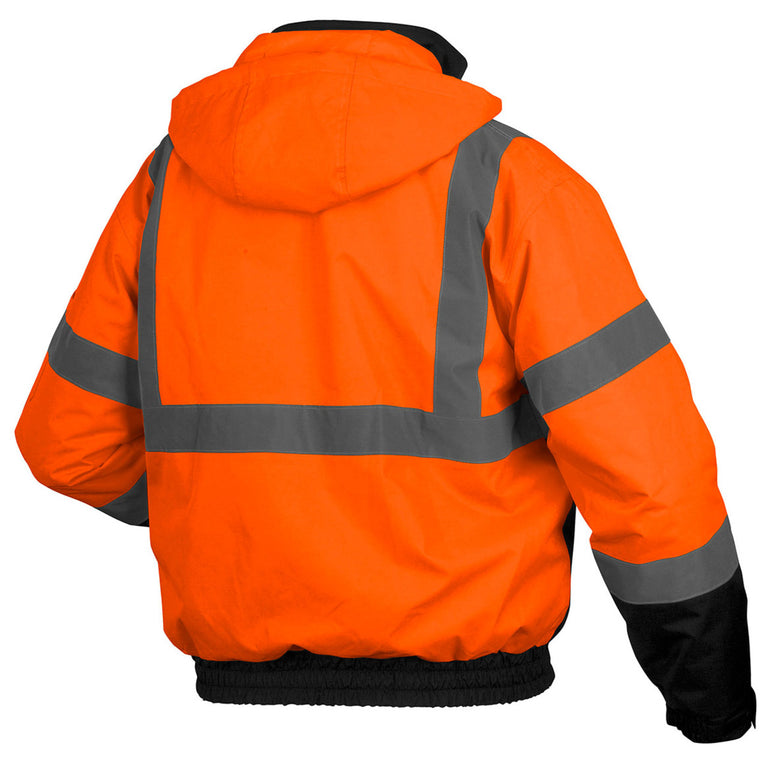 Custom Pyramex RJ31 Type R Class 3 Hi-Vis Waterproof Fleece Lined Jacket