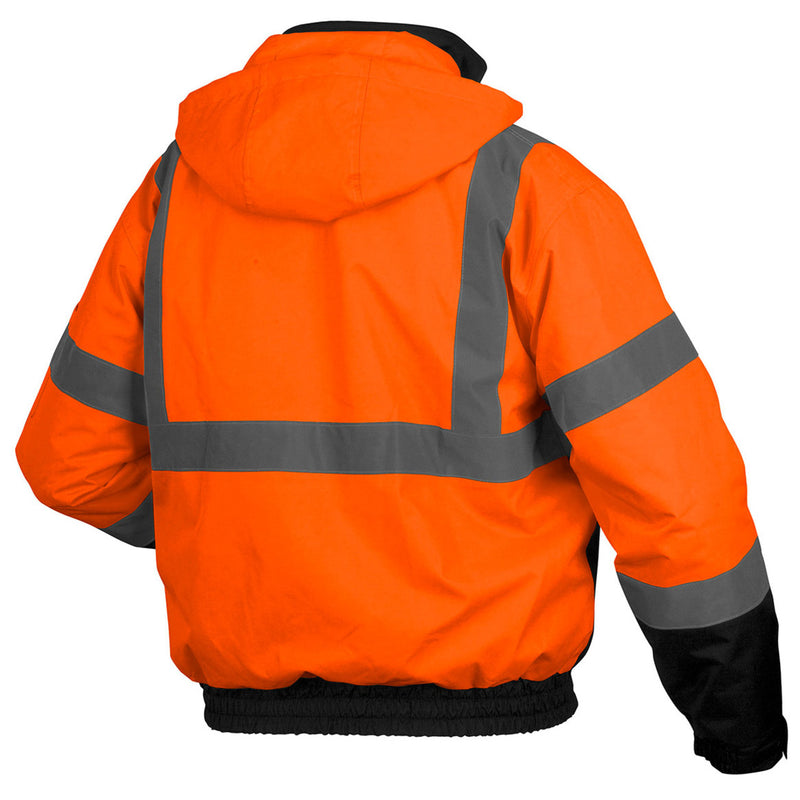 Custom Pyramex RJ31 Type R Class 3 Hi-Vis Waterproof Fleece Lined Jacket