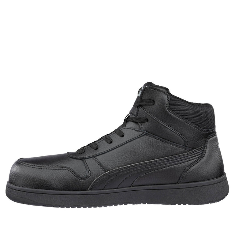 Puma Safety Women's Frontcourt Mid EH Composite Toe Shoes, 630085, Black
