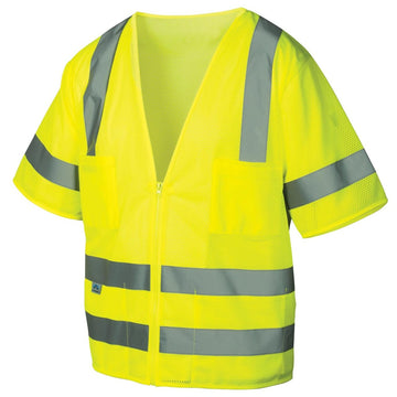 Custom Pyramex Safety RVZ31 Type R Class 3 Hi-Vis Mesh Safety Vest