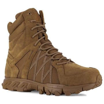 Reebok Men's Trailgrip 8" Tactical Side Zipper EH Soft Toe Boots, RB3462