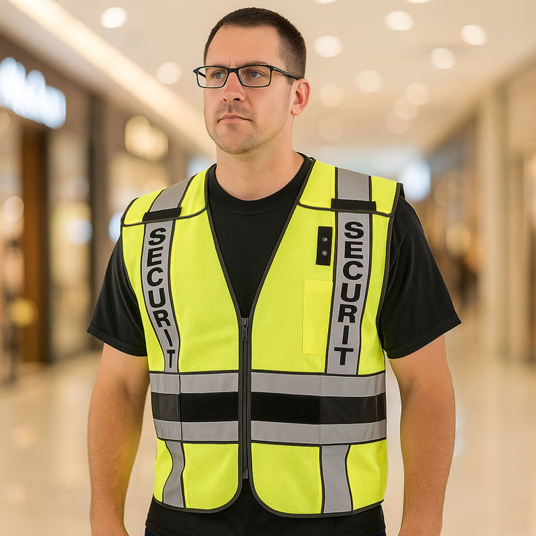 OccuNomix Type P Class 2 Hi-Vis Security Mesh Back Public Safety Vest, LUX-DPSSE-DOR