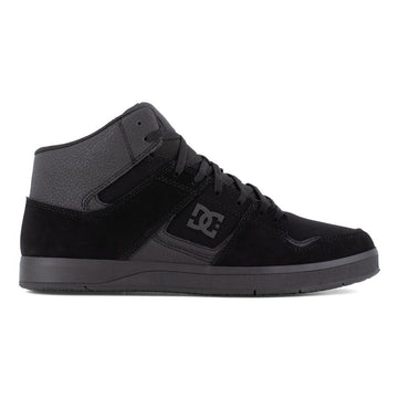 DC Work Crew Men's Cure EH Soft Toe High-Top Shoes, DC60302, Black