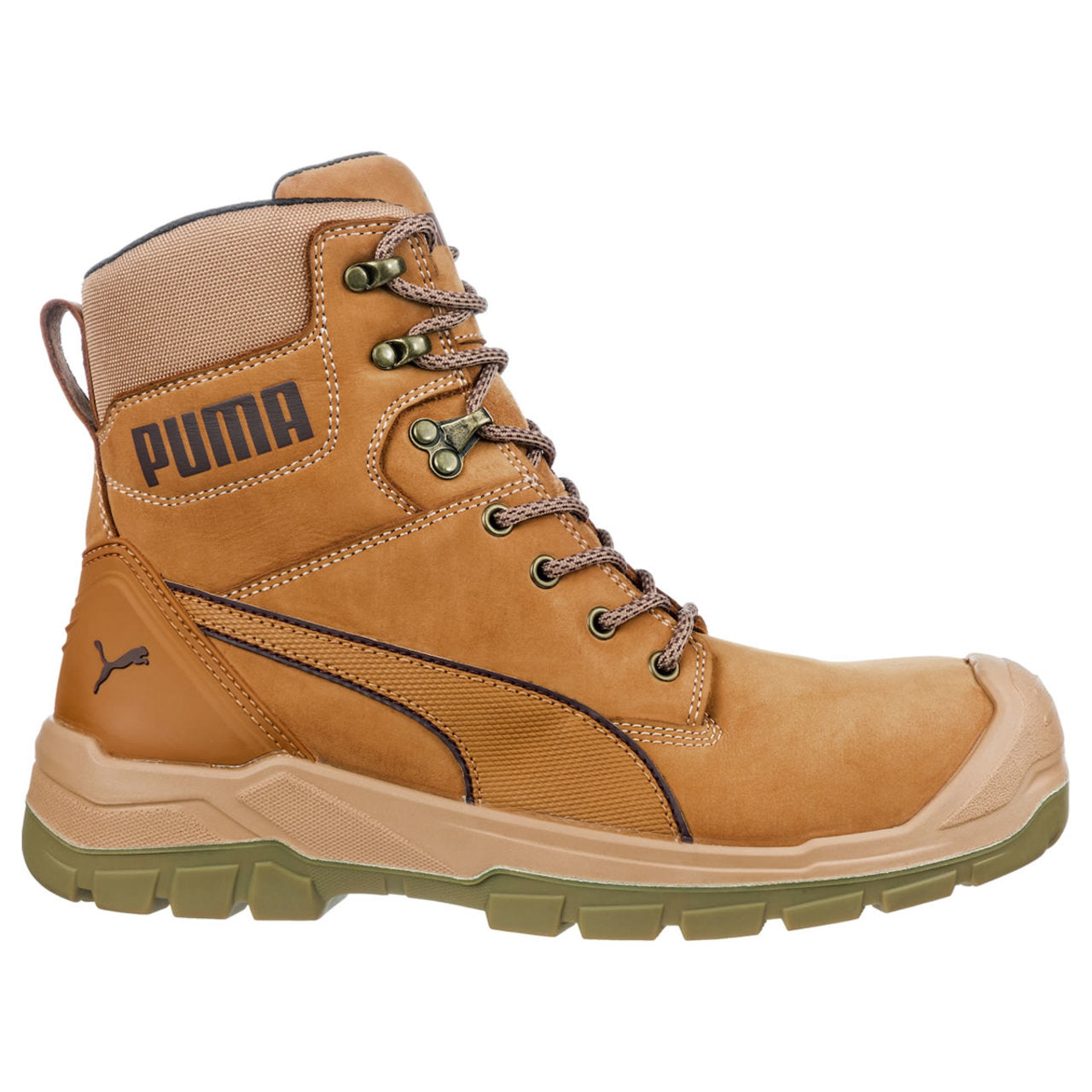 Puma Safety Women's Conquest High 7" EH Composite Toe Boots, 630565, Wheat