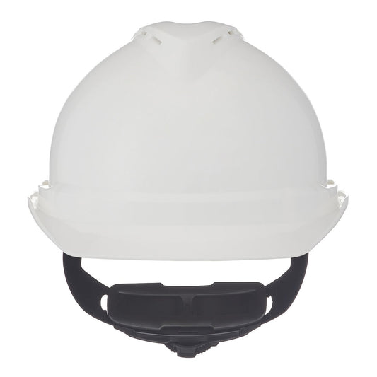 Custom MSA V-Gard 500 Vented Cap Style Hard Hat, Fas-Trac III 4-Point Ratchet Suspension