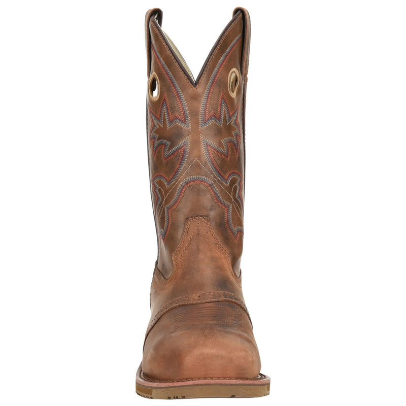 Double-H Men's Antonio 12" Roper Composite Toe Boots, DH6134, Brown