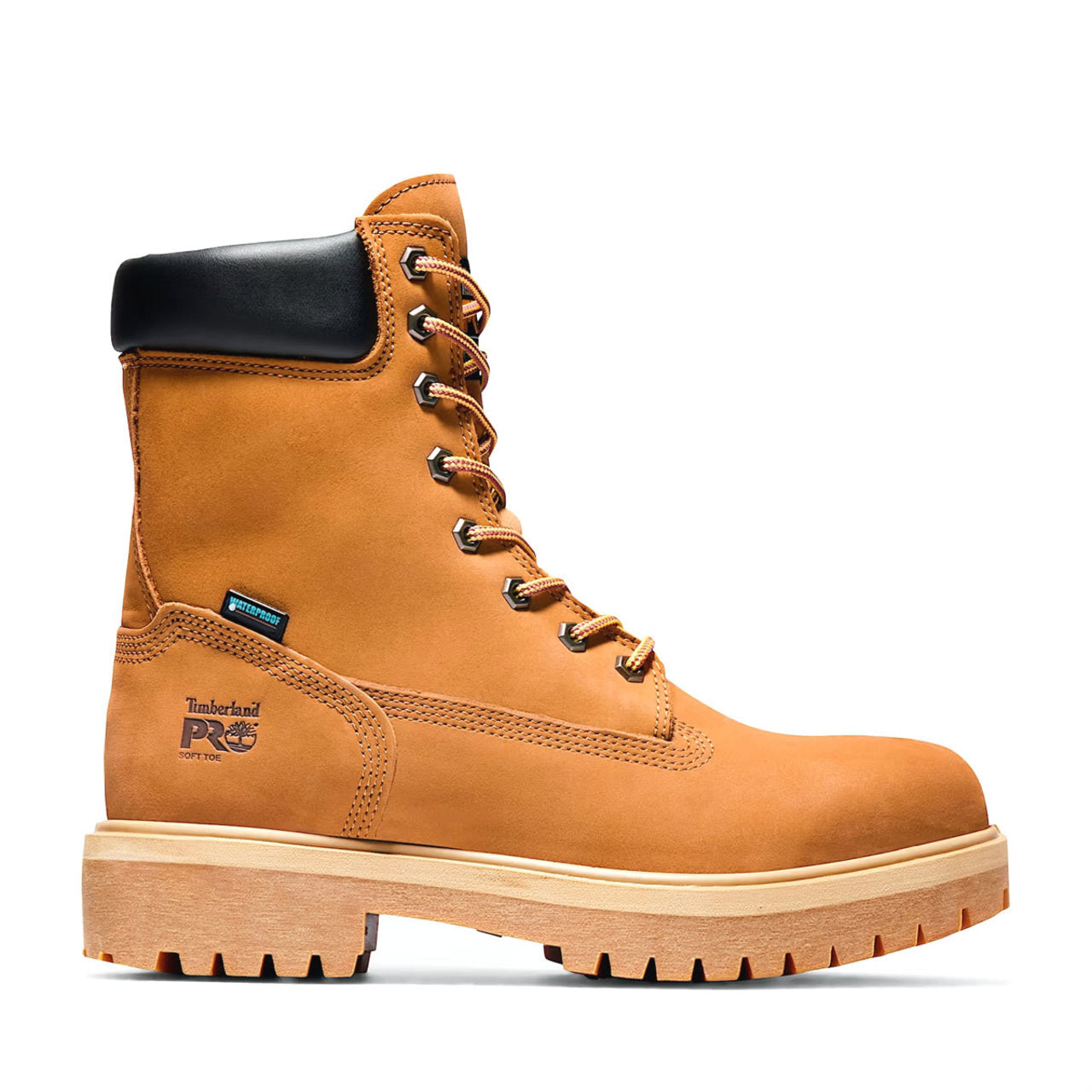 Timberland PRO Men's Direct Attach 8" Insulated Waterproof EH Soft Toe Work Boots - TB1260117131