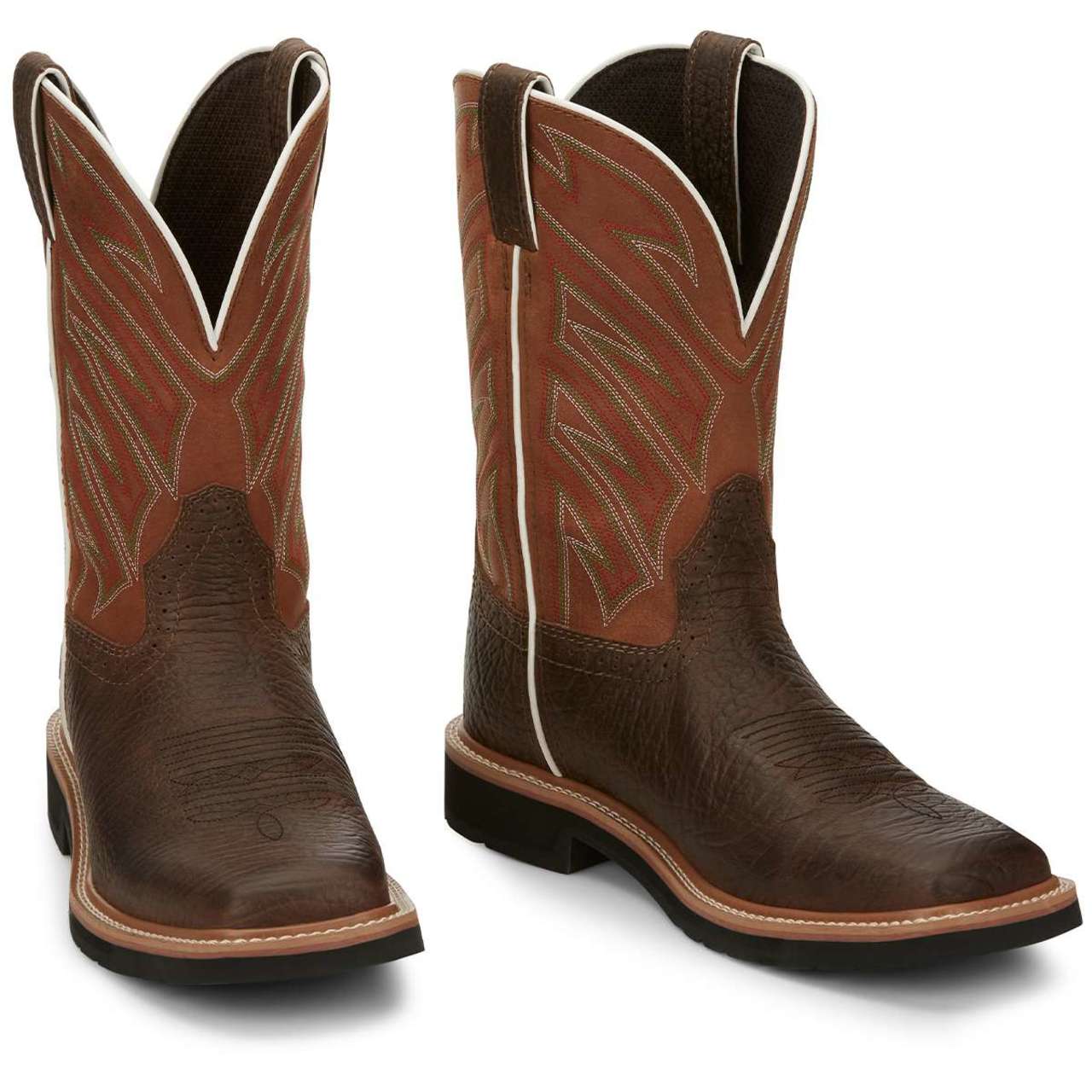 Justin Men's Electrician 11" EH Soft Toe Boots, SE4560, Brown