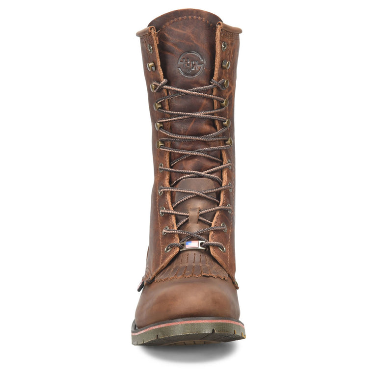Double-H Men's Lewis 9" Packer Soft Toe Boots, DH3706, Brown