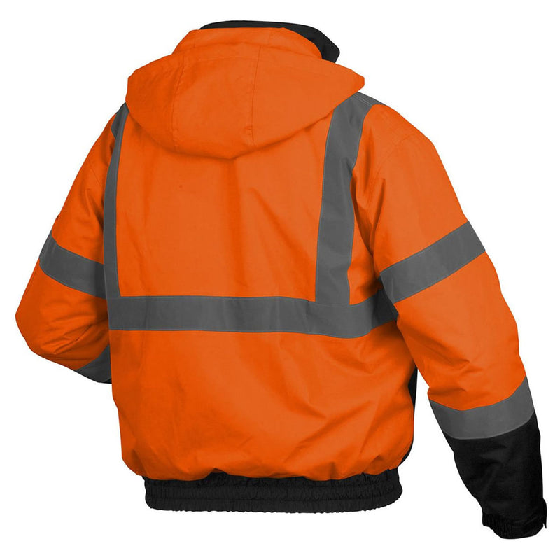 Custom Pyramex RJ31H Type R Class 3 Hi-Vis Heated Waterproof Fleece Lined Jacket