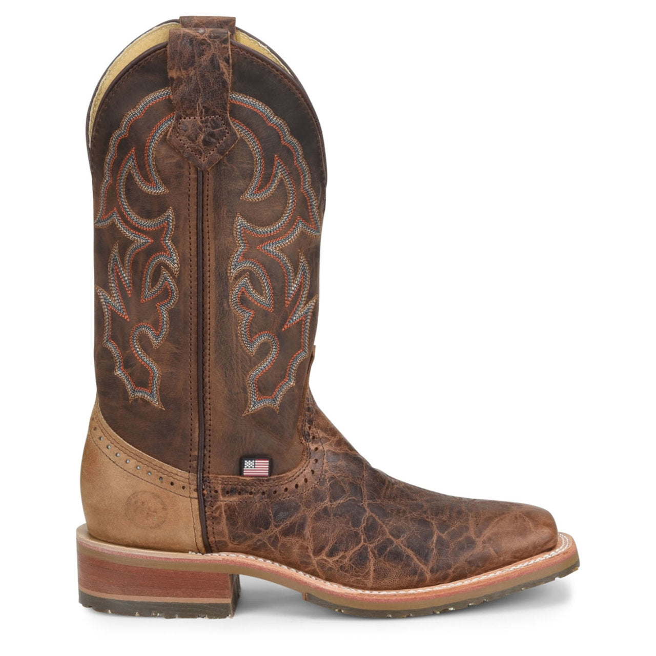 Double-H Men's 12" Harshaw Boots, DH4645, Brown