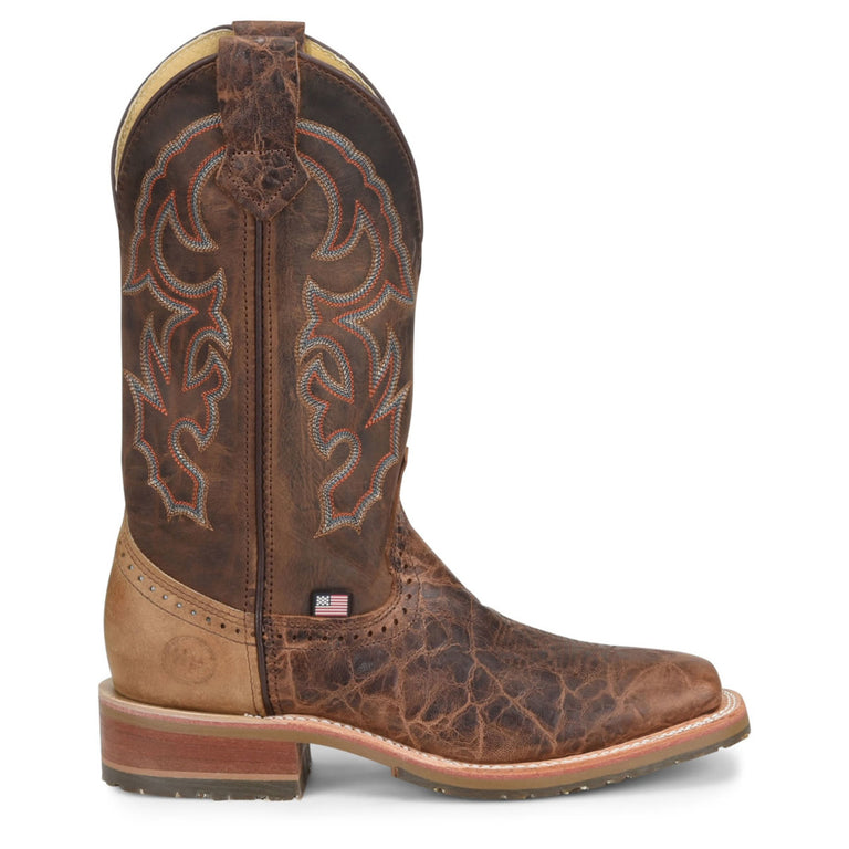 Double-H Men's 12" Harshaw Boots, DH4645, Brown