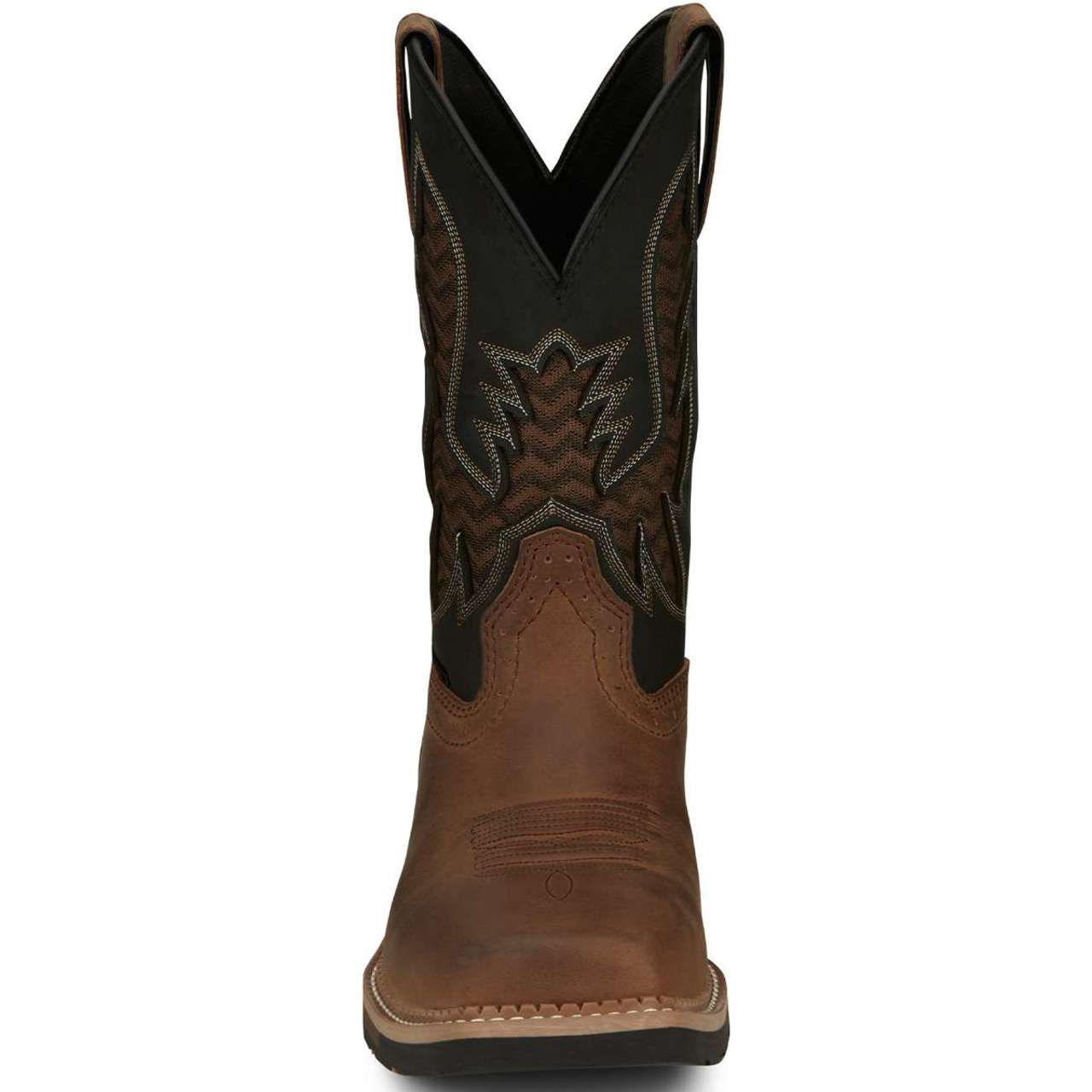 Justin Men's Bolt 11" EH Nano Composite Toe Boots, SE4113, Brown