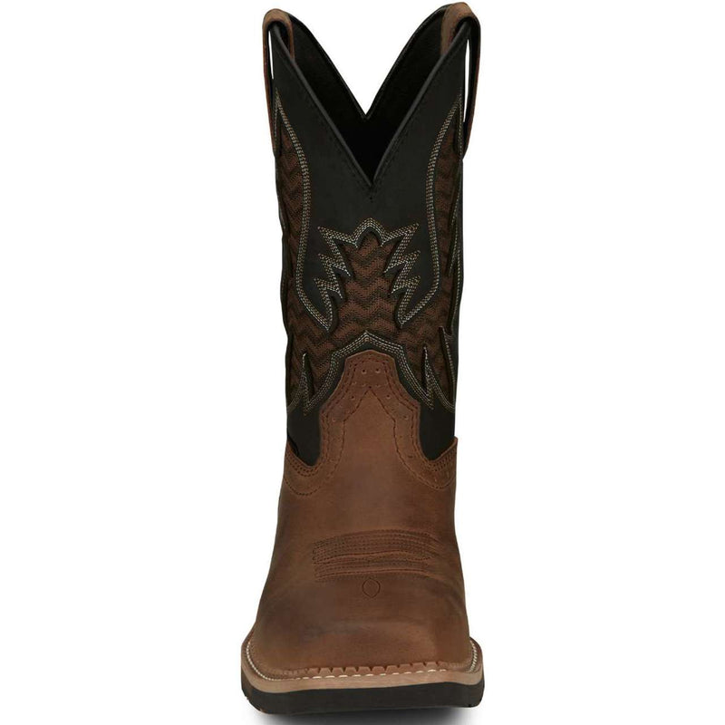 Justin Men's Bolt 11" EH Nano Composite Toe Boots, SE4113, Brown