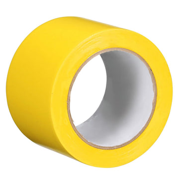Vinyl Safety Marking Tape, Yellow, 3 in x 108 ft