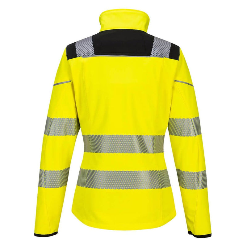 Portwest Women's Type R Class 2 Hi-Vis Softshell Jacket, PW381